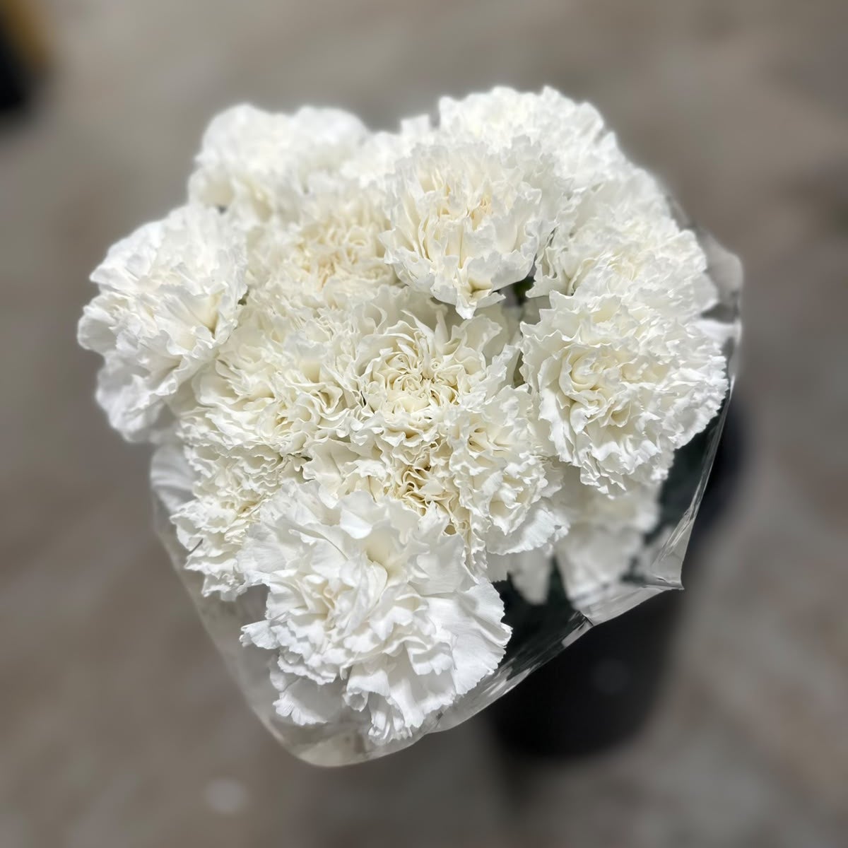White Carnations Bouquet
