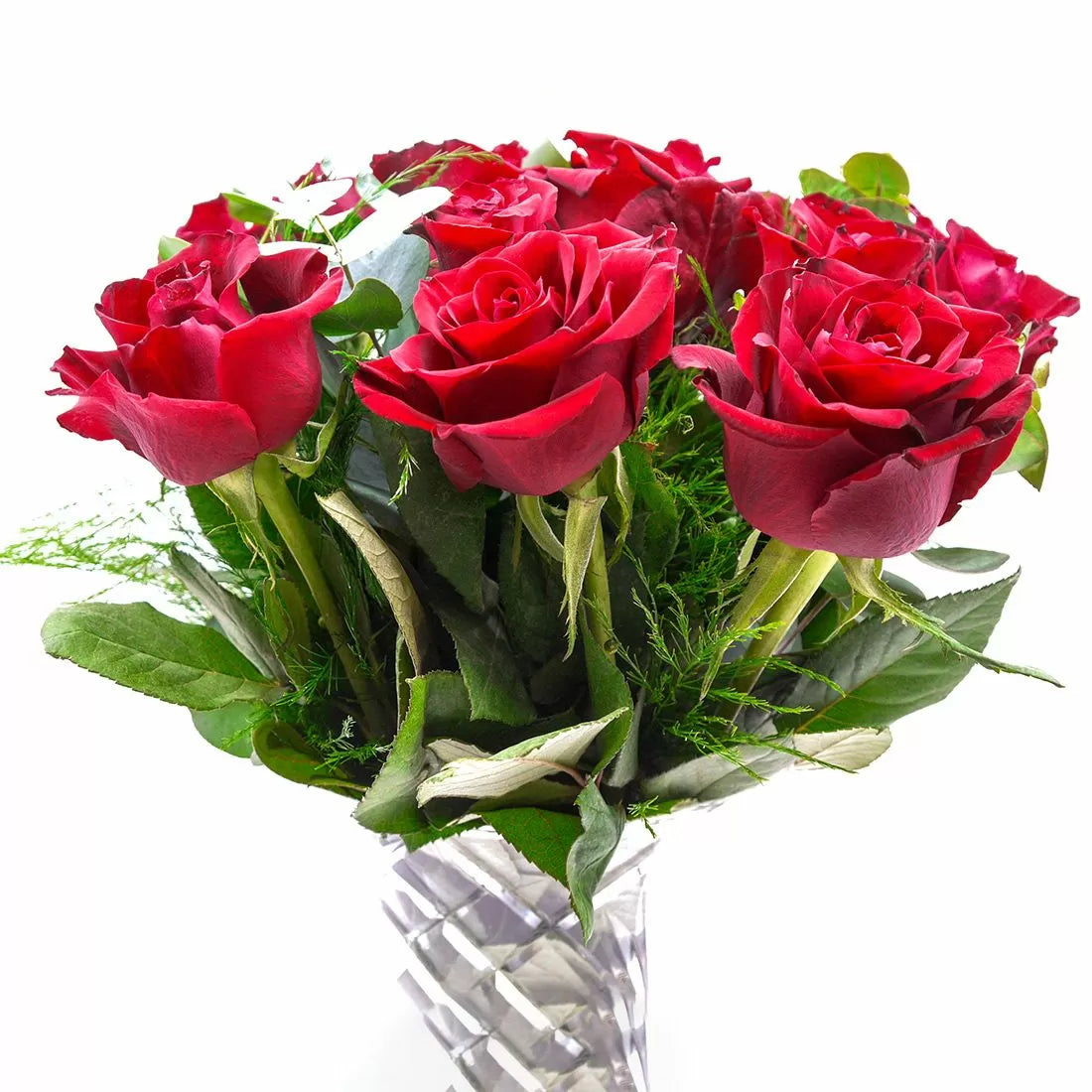 12 Luxury Red Roses