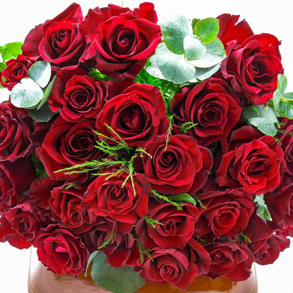 24 Luxury Red Roses